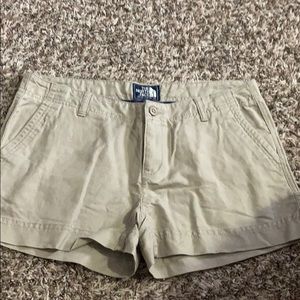 North Face Khaki Shorts